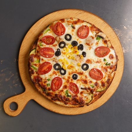 مینی پیتزا سبزیجات 23 سانتی متری